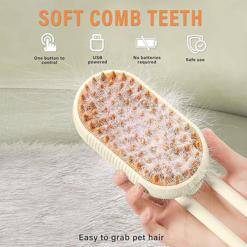 SteamSoothe 3-in-1 Grooming Brush