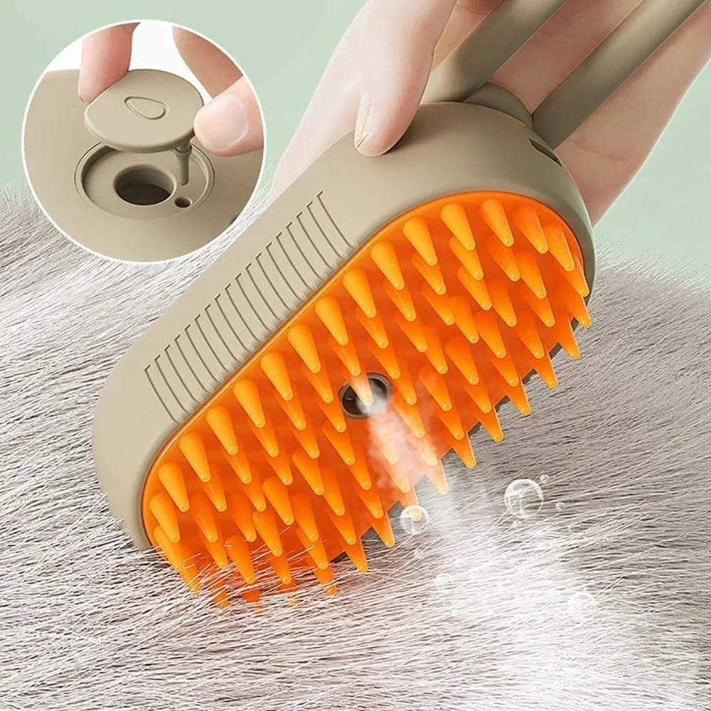 SteamSoothe 3-in-1 Grooming Brush