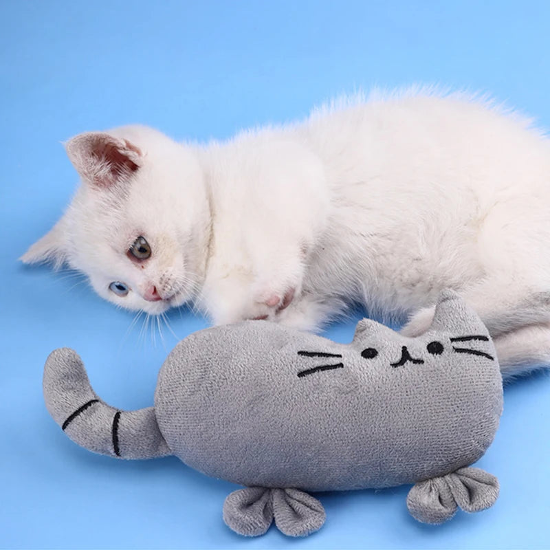 Squeaky Meow Plush Toy