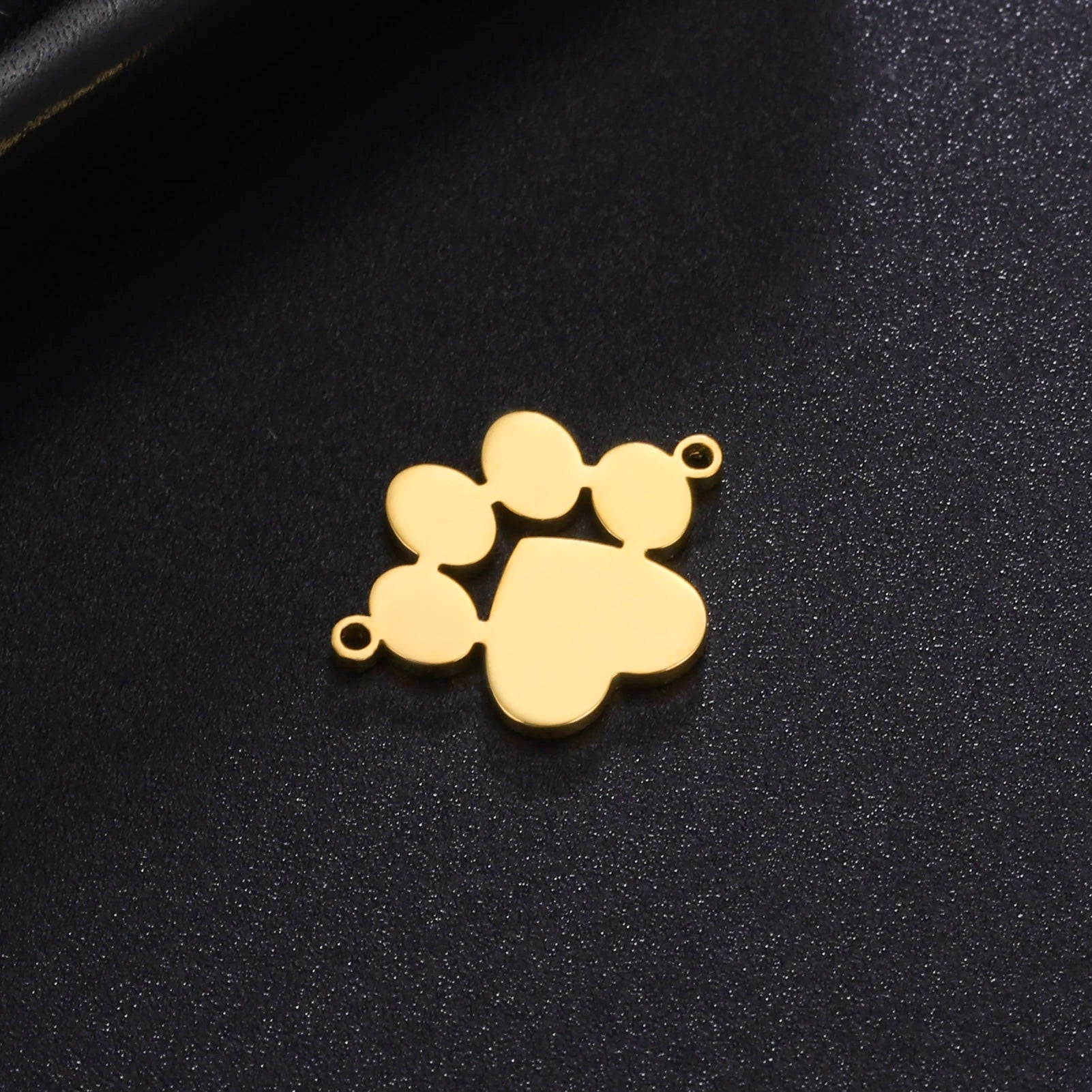 Paw Heart Charm Set - 10 pieces